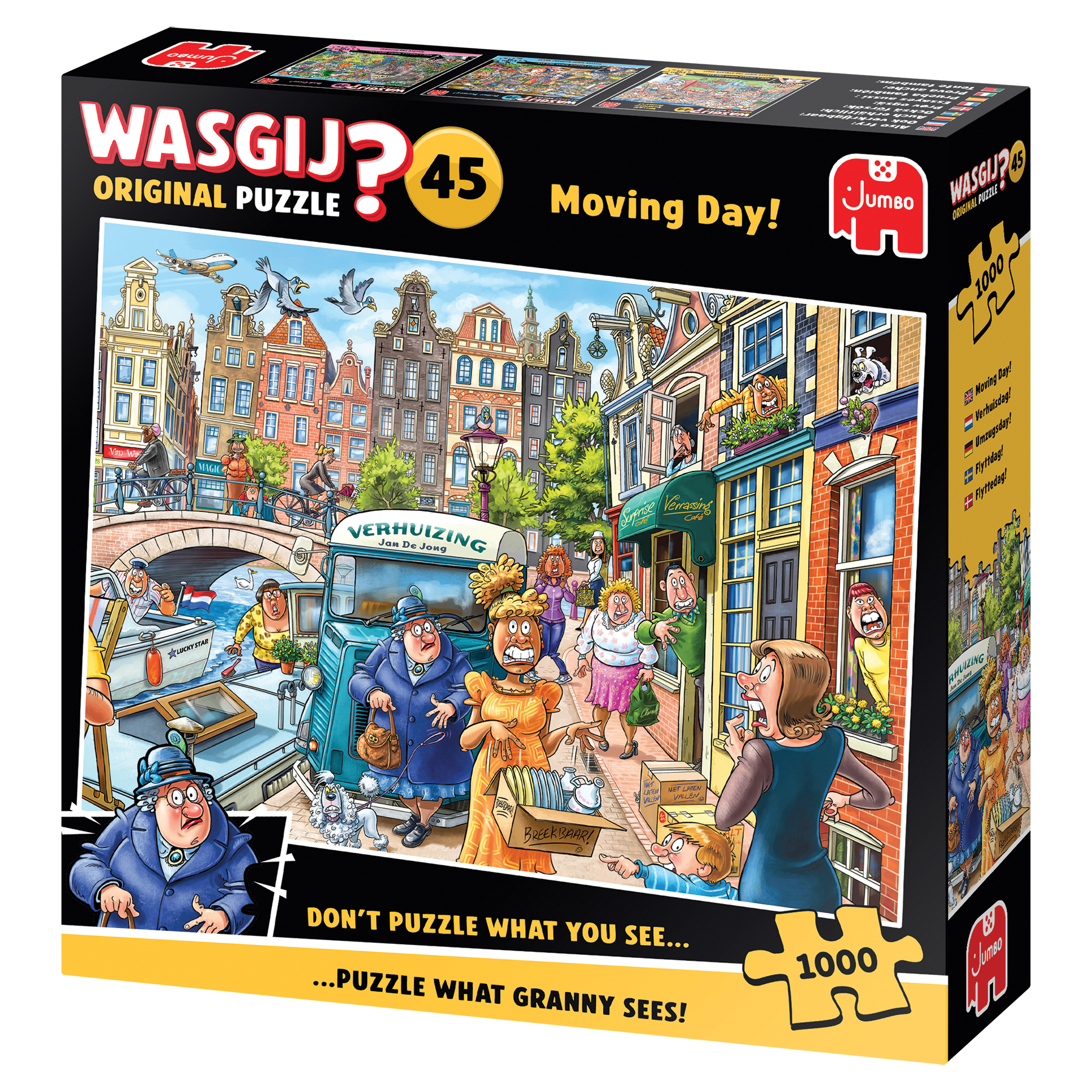 Puzzel 1000 st. JvH - Wasgij Original 45 - Verhuisdag!