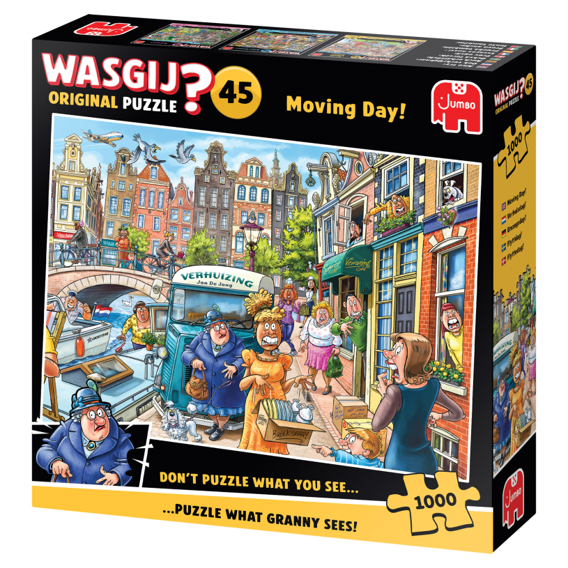 Puzzel 1000 st. JvH - Wasgij Original 45 - Verhuisdag!