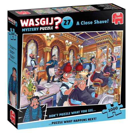 Puzzel 1000 st. Wasgij Mystery 27 - Vlam In De Pan!