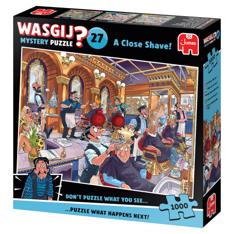 Puzzel 1000 st. Wasgij Mystery 27 - Vlam In De Pan!