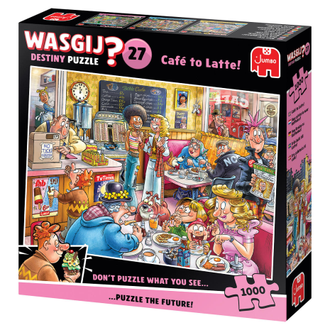 Puzzel 1000 st. Wasgij Destiny 27 - De Koffieshop!