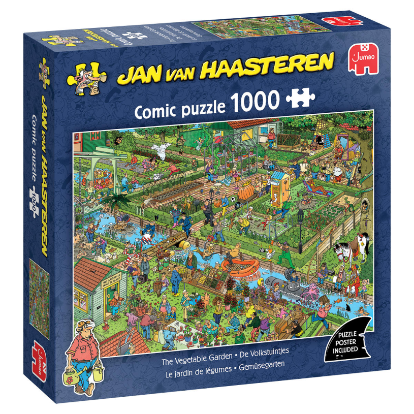 Puzzel 1000 st. JvH Volkstuintjes