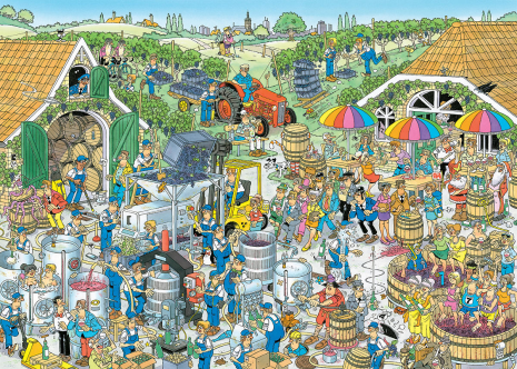 Puzzel 1000 st. JvH De Wijnmakerij