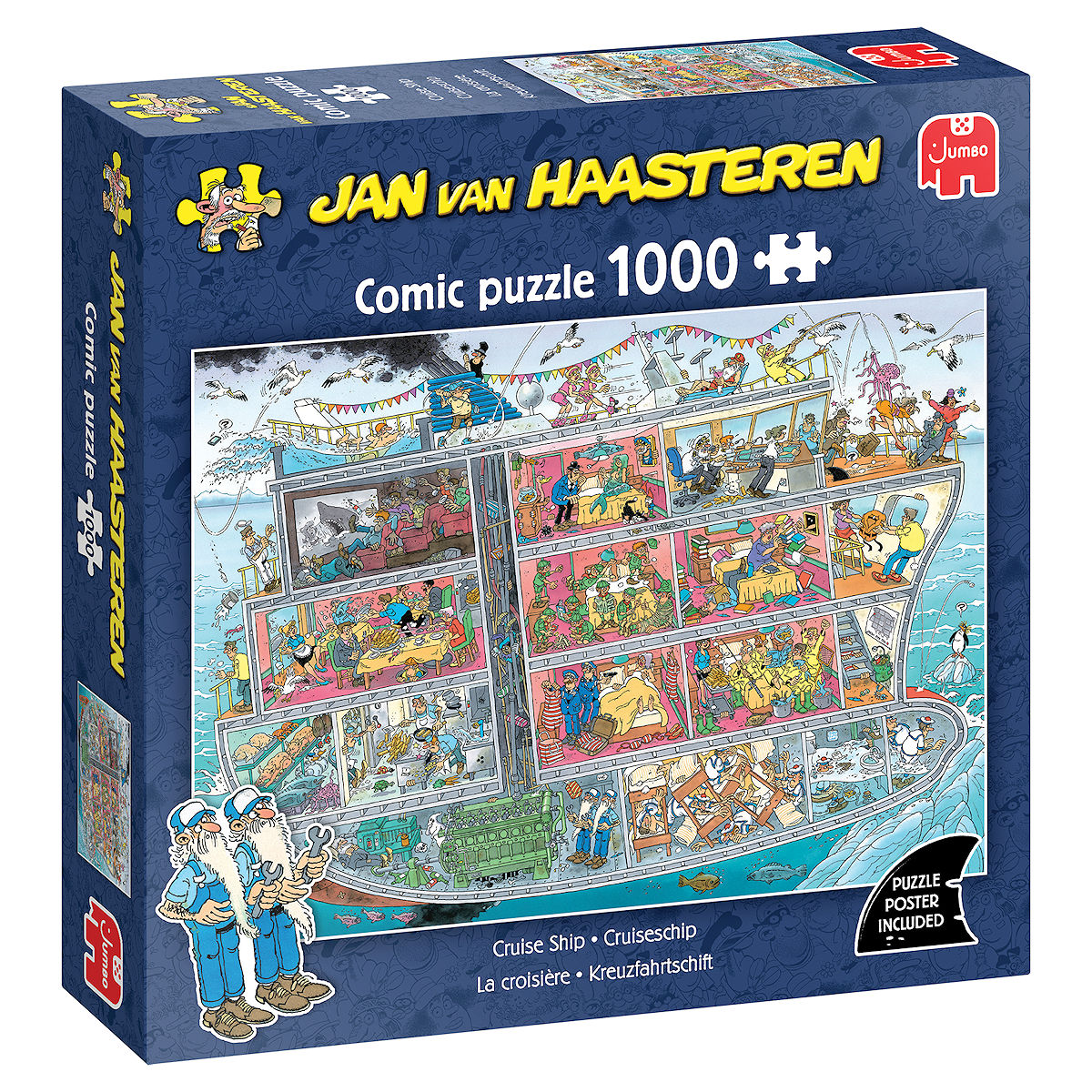 Puzzel 1000 st. JvH - Cruiseschip