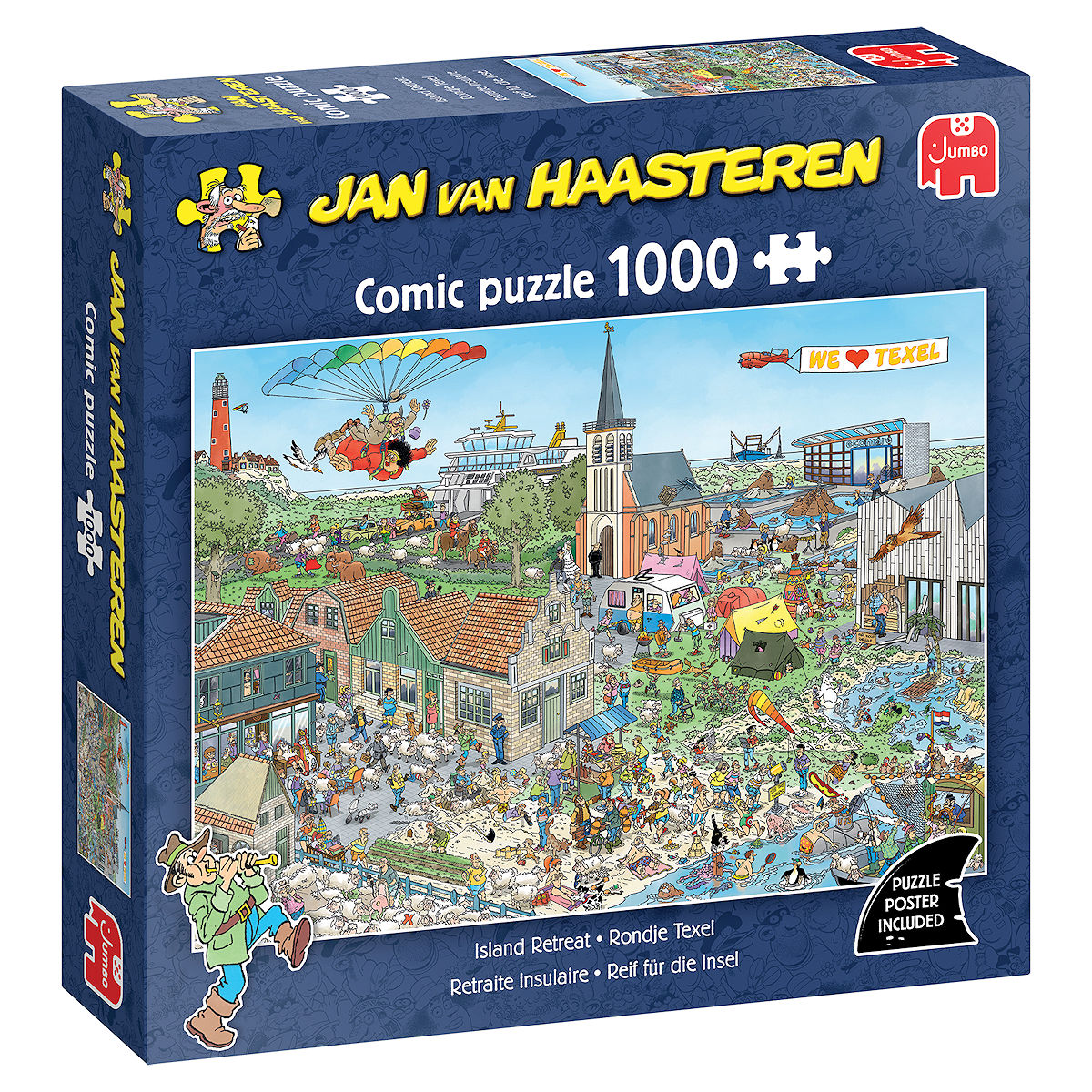 Puzzel 1000 st. JvH - Rondje Texel