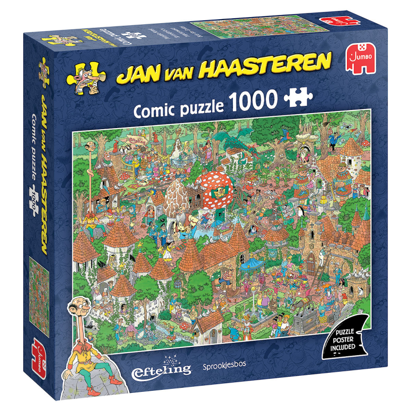 Puzzel 1000 st. JvH - Efteling Sprookjesbos