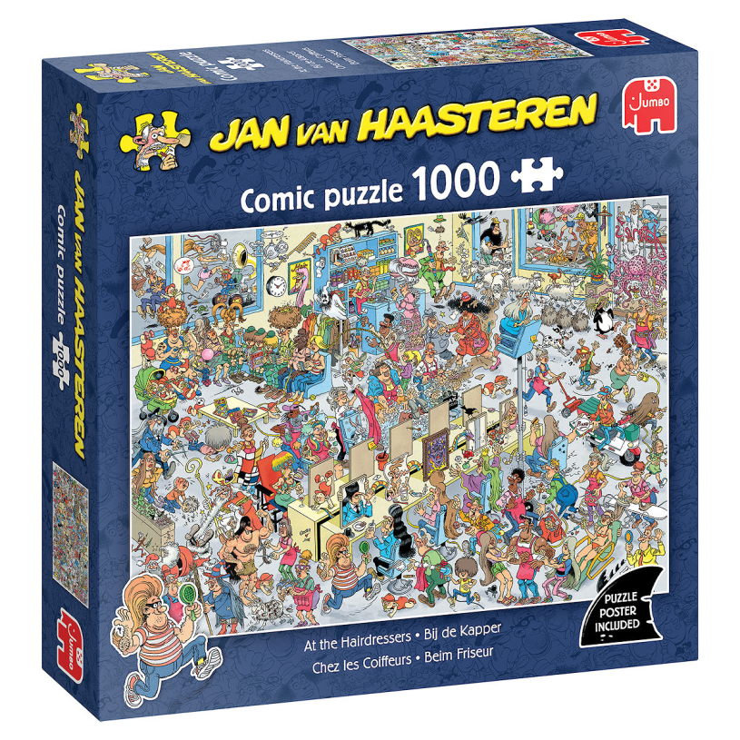 Puzzel 1000 st. JvH Bij de Kapper