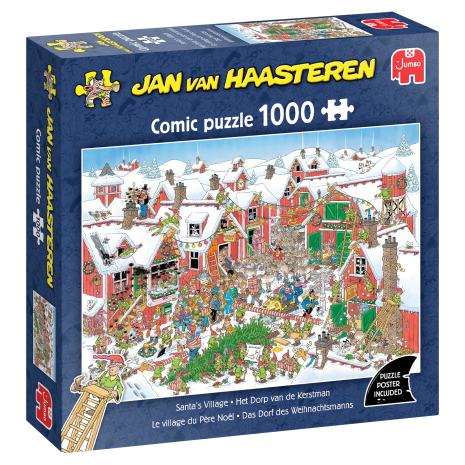 Puzzel 1000 st. JvH - Het Dorp Van De Kerstman