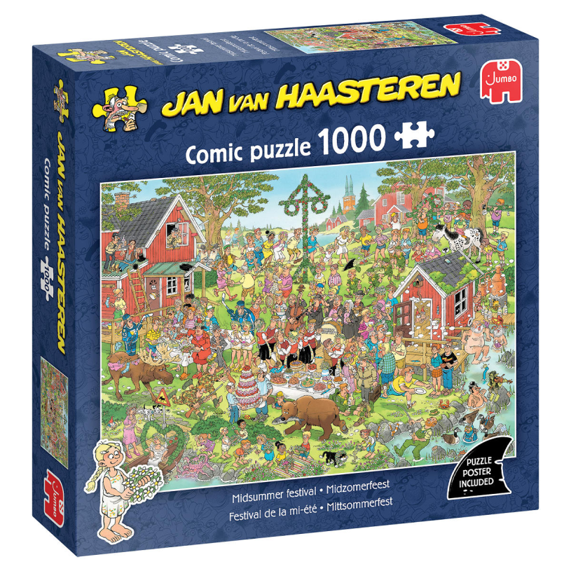 Puzzel 1000 st. JvH Midzomerfeest