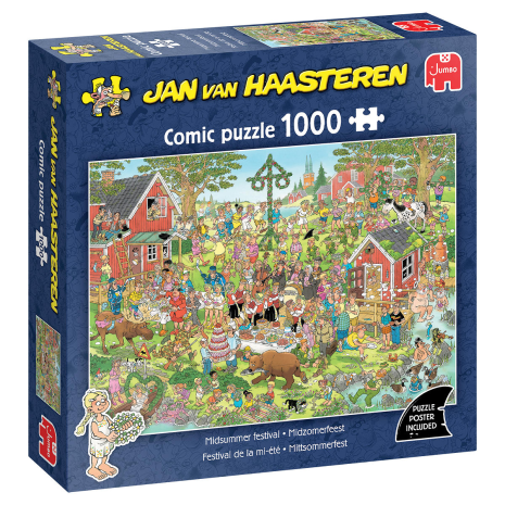 Puzzel 1000 st. JvH Midzomerfeest