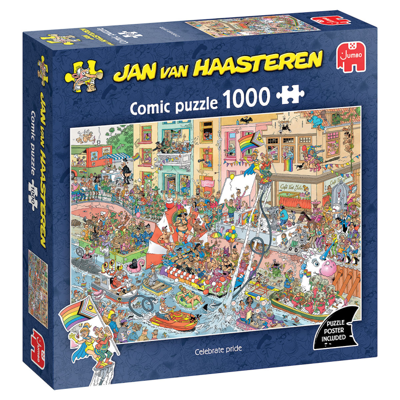 Puzzel 1000 st. JvH - Celebrate Pride