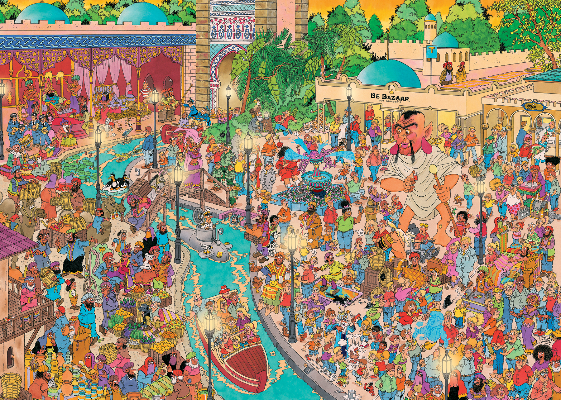 Puzzel 1000 st. JvH - Efteling Fata Morgana