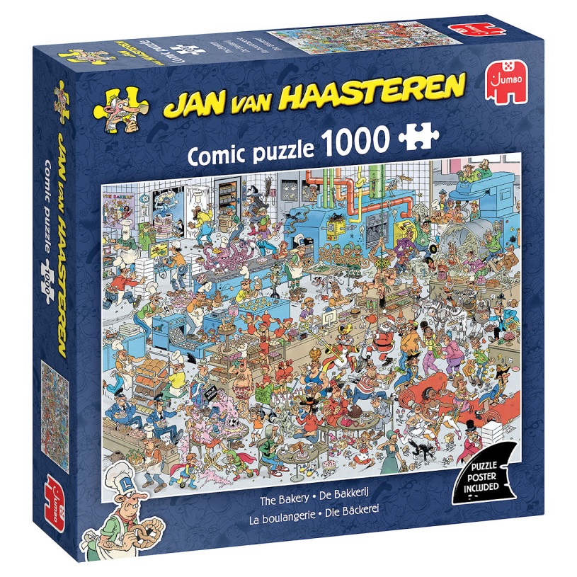 Puzzel 1000 st. JvH De Bakkerij