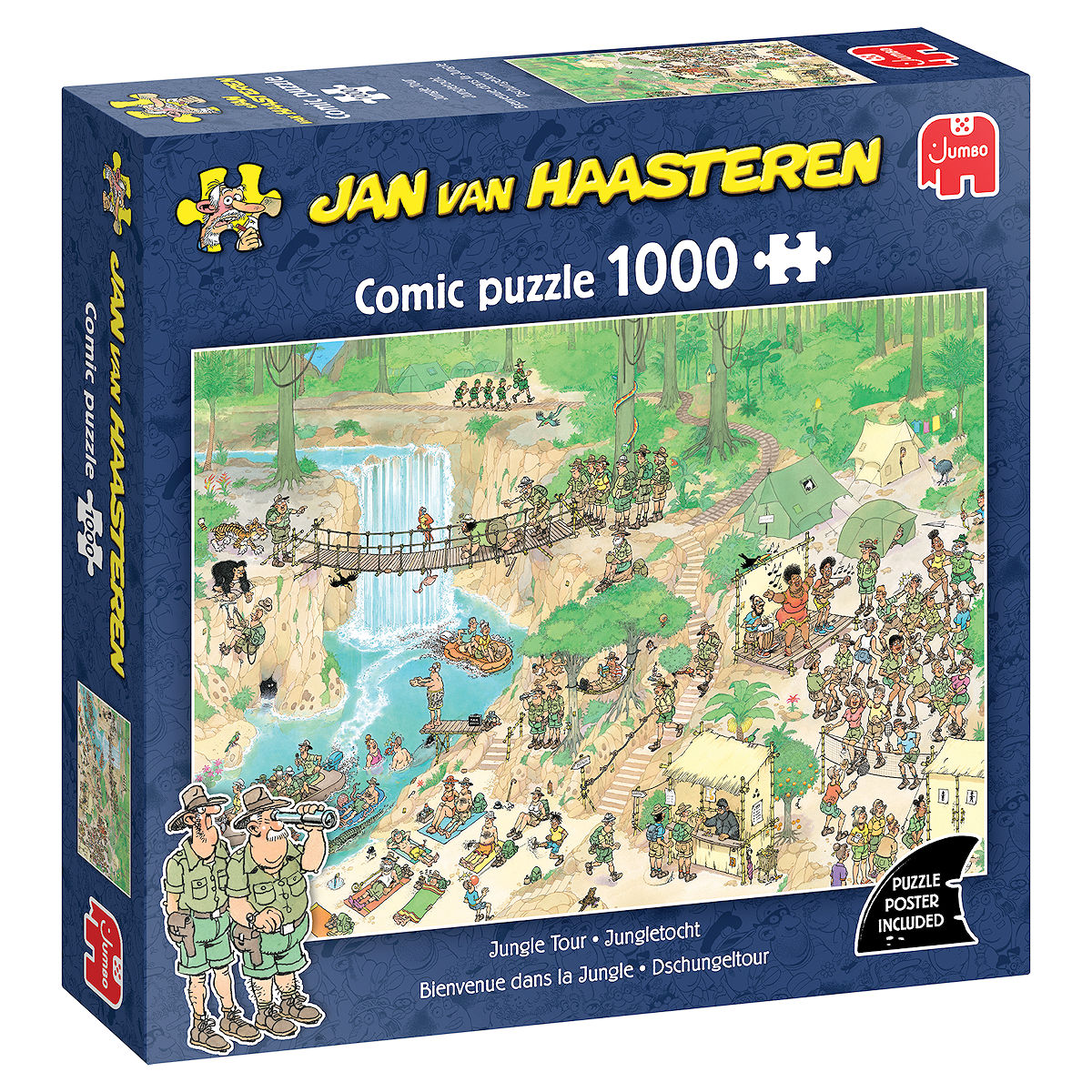Puzzel 1000 st. JvH - De Jungletocht