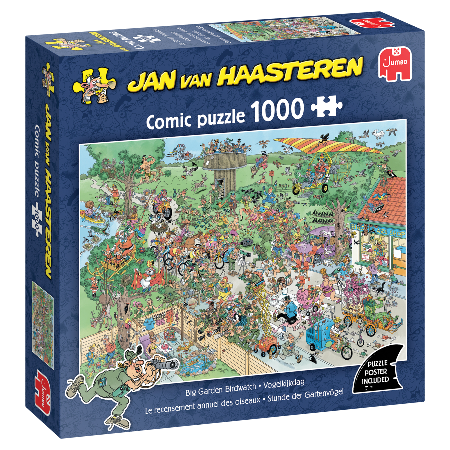 Puzzel 1000 st. JvH - Vogelkijkdag