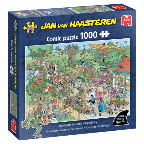 Puzzel 1000 st. JvH - Vogelkijkdag