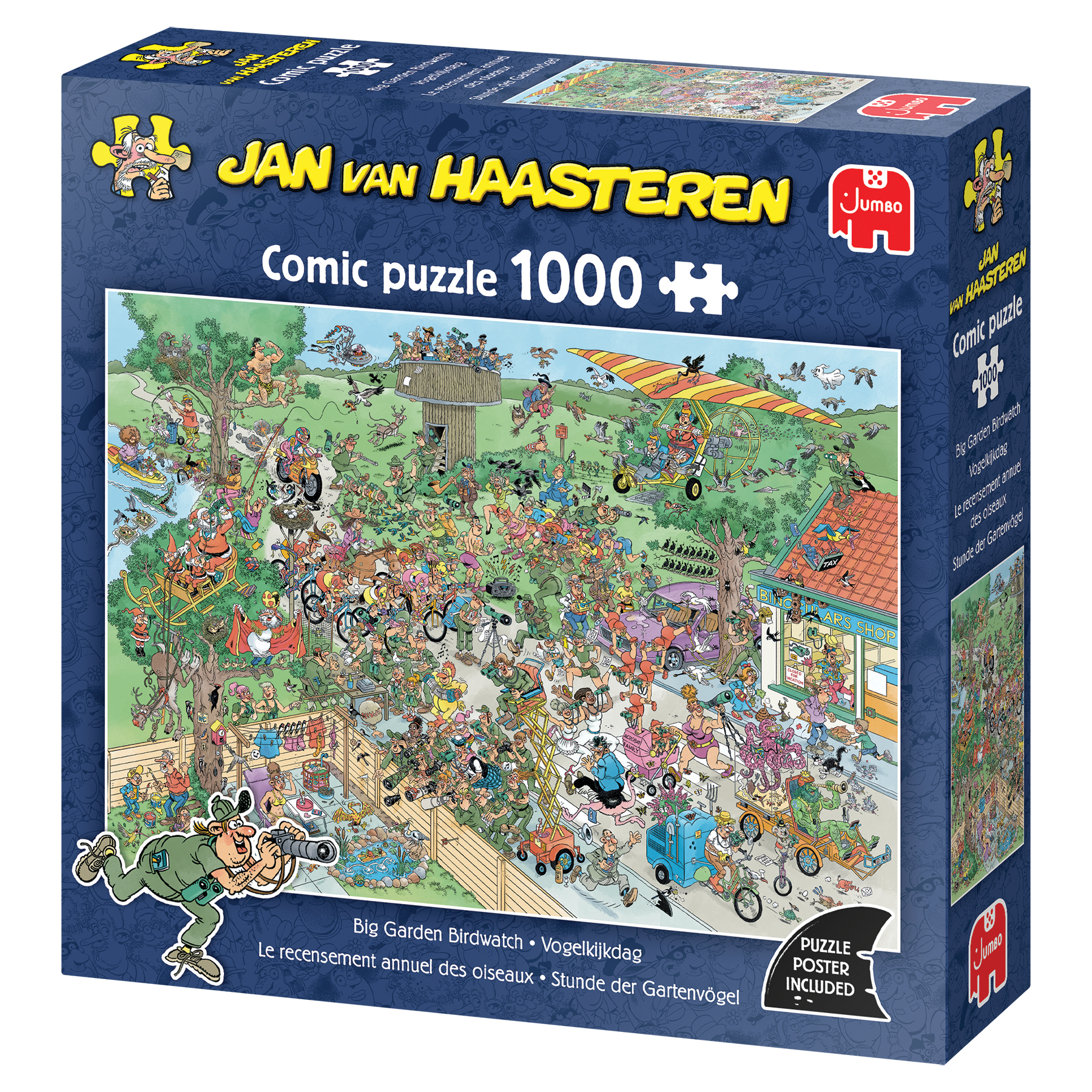 Puzzel 1000 st. JvH - Vogelkijkdag