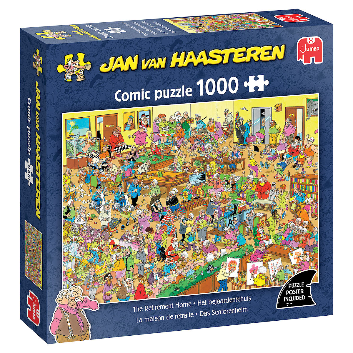 Puzzel 1000 st. JvH - Het Bejaardentehuis