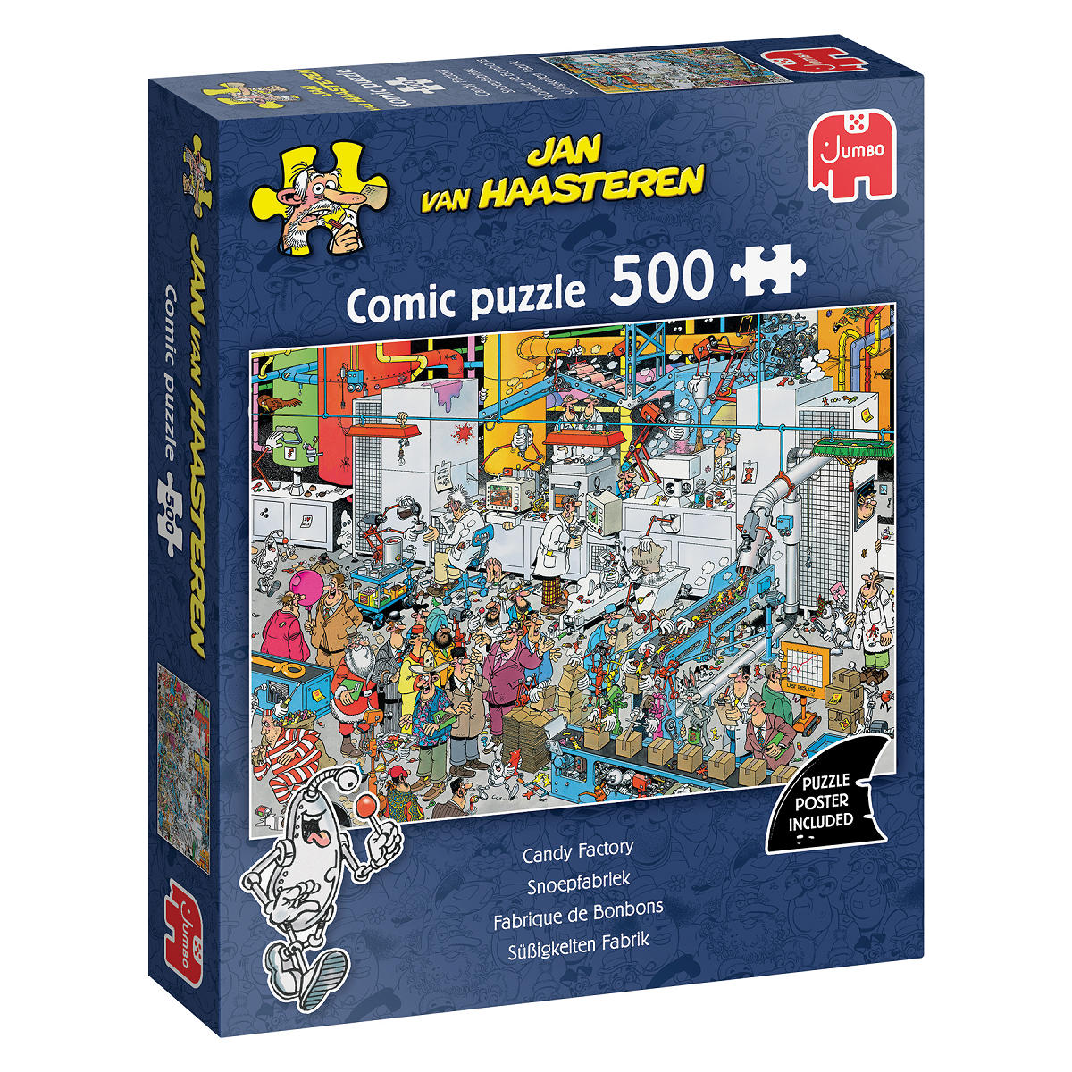 Puzzel 500 st. JvH Snoepfabriek