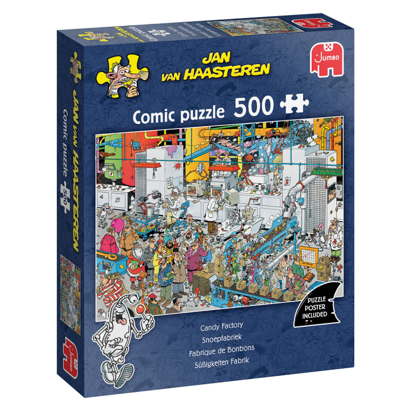 Puzzel 500 st. JvH Snoepfabriek