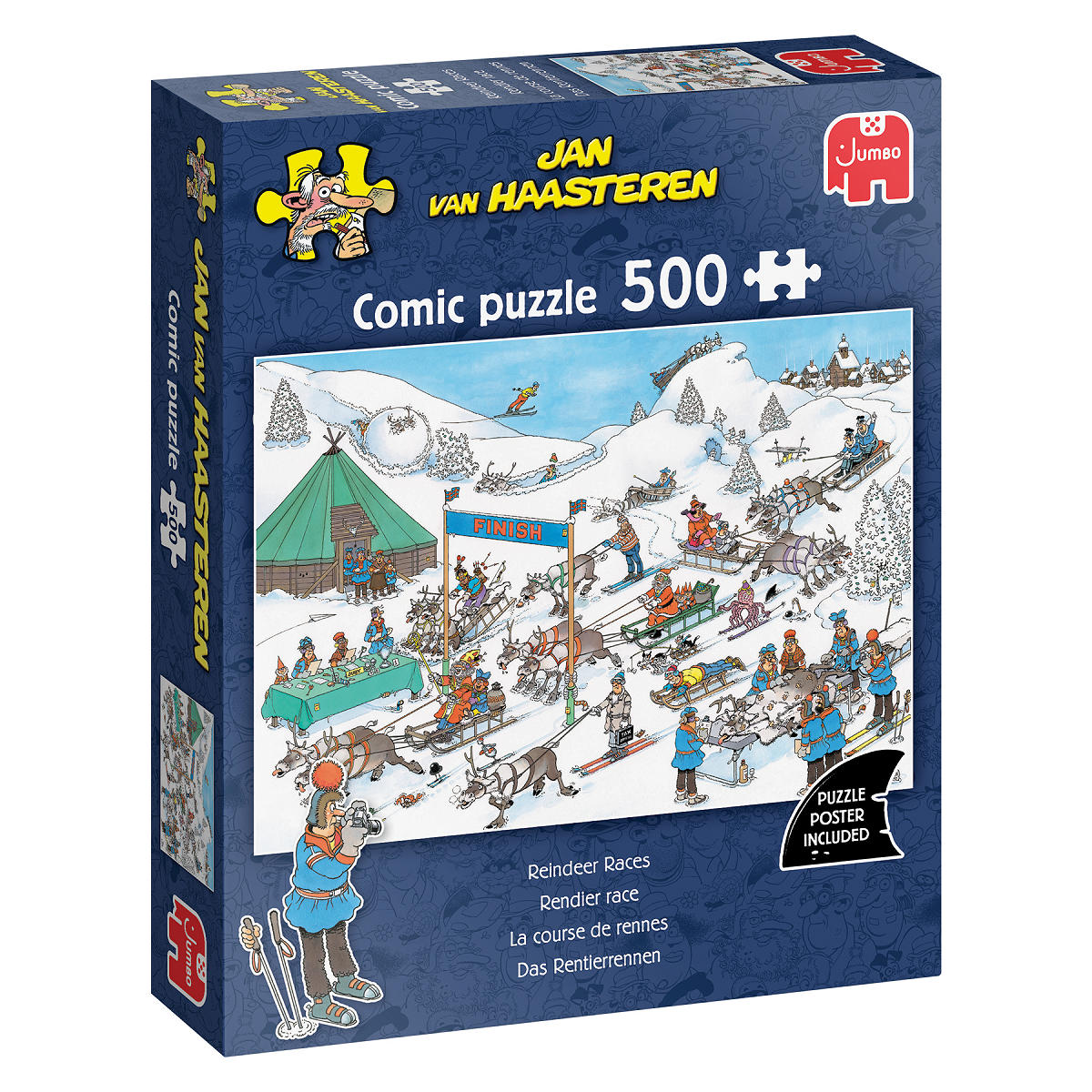 Puzzel 500 st. JvH Rendier Race