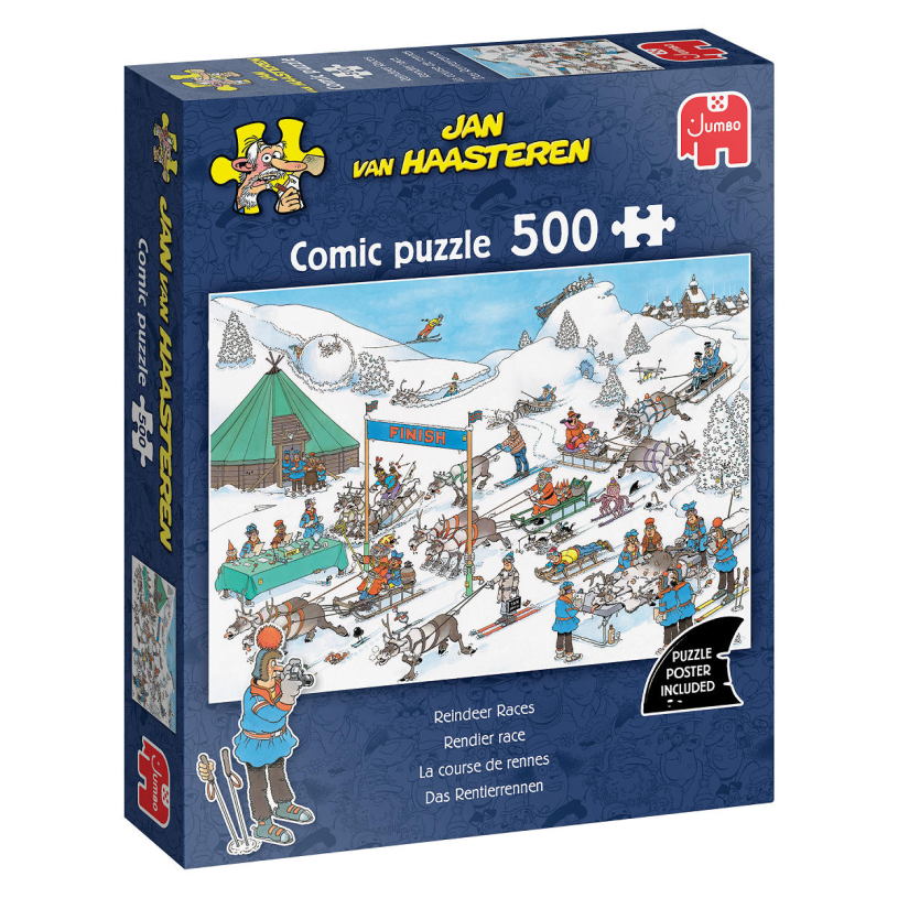 Puzzel 500 st. JvH Rendier Race