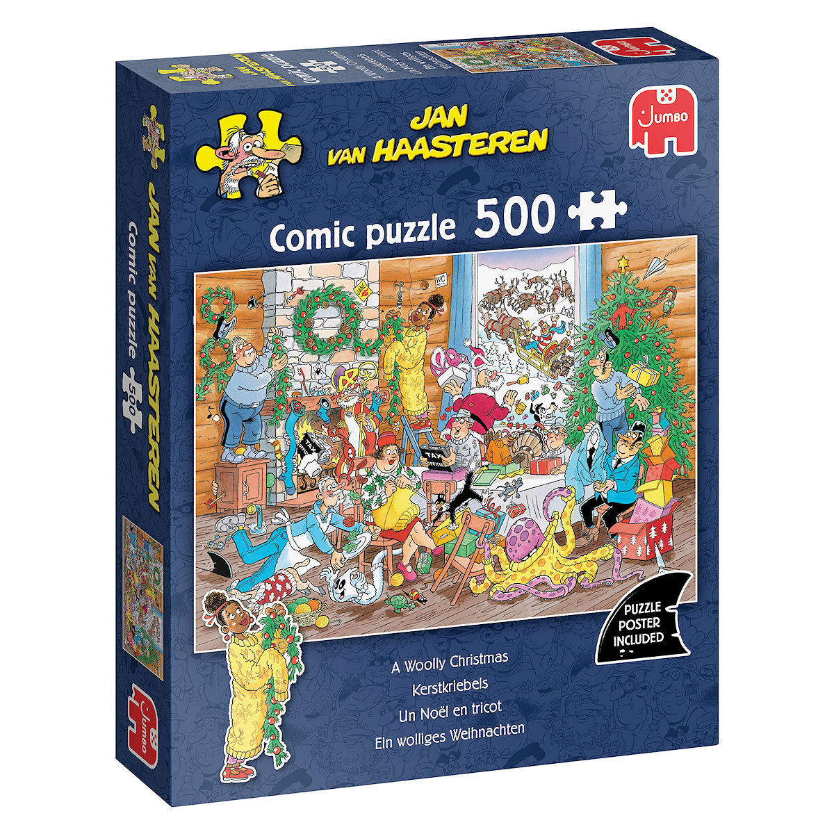 Puzzel 500 st. JvH Kerstkriebels