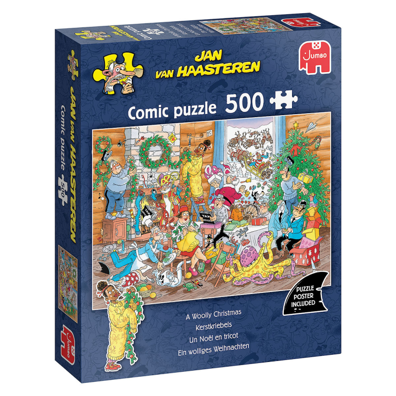 Puzzel 500 st. JvH Kerstkriebels