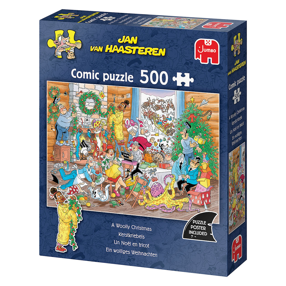 Puzzel 500 st. JvH Kerstkriebels