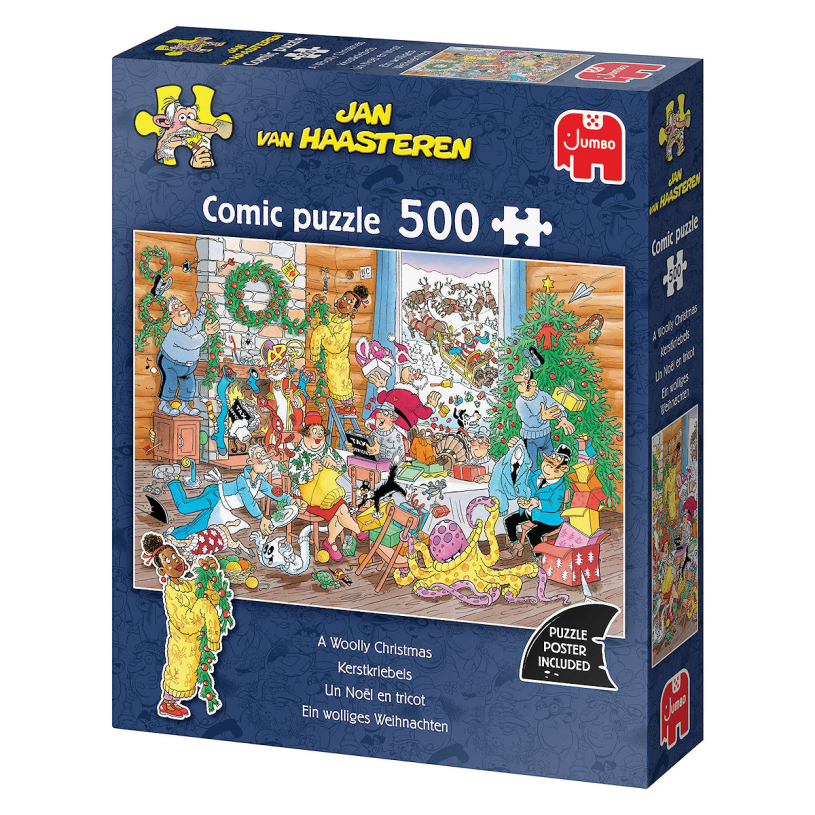 Puzzel 500 st. JvH Kerstkriebels