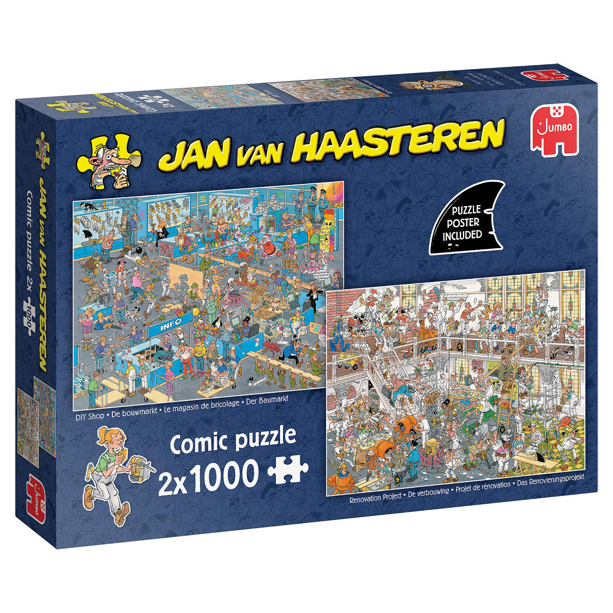 Puzzel 2x1000 st. JvH De Bouwmarkt & De Verbouwing