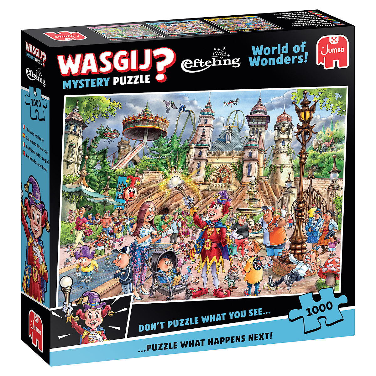 Puzzel 1000 st. Wasgij Mystery - Efteling