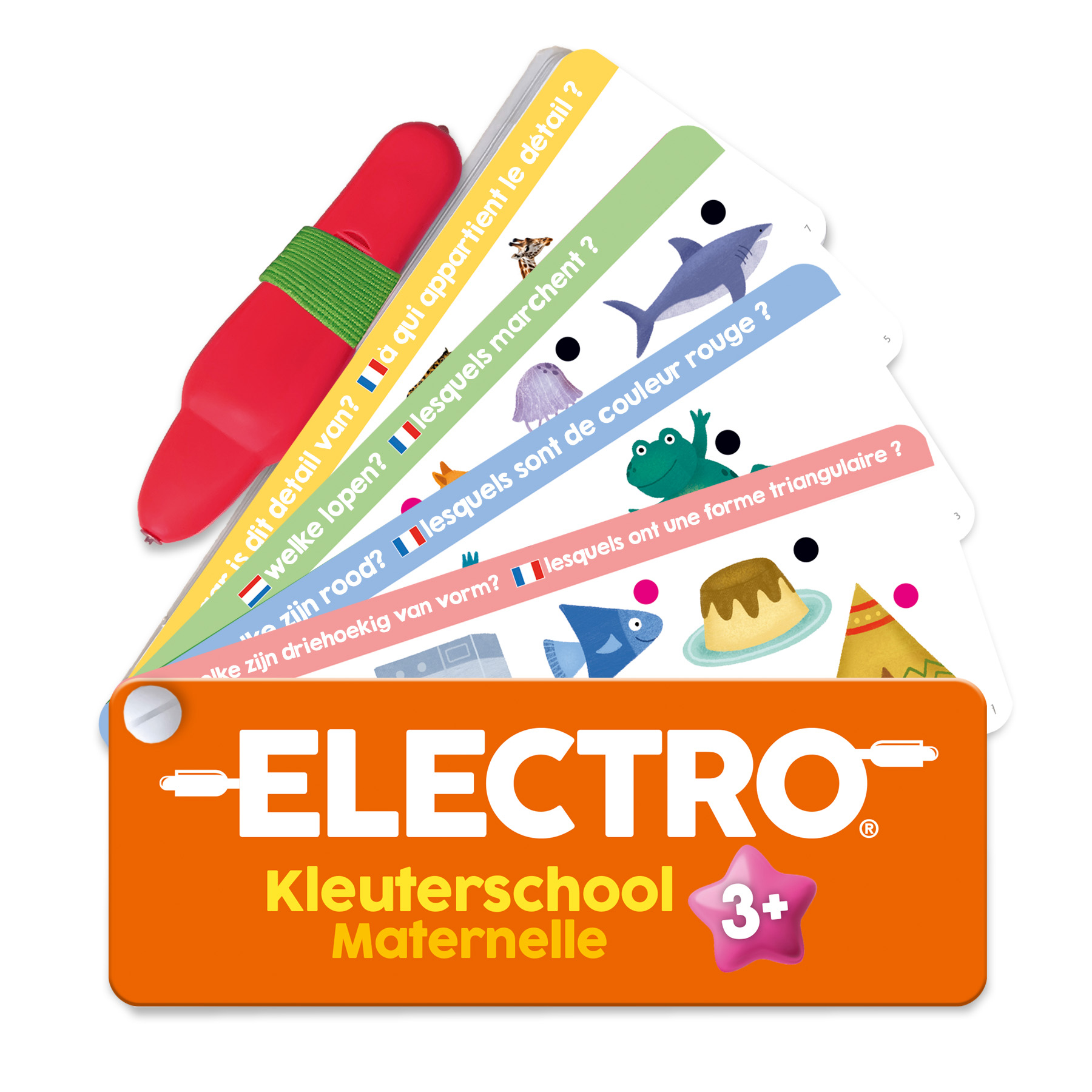 Electro Fan On The Go Kleuterschool 3+