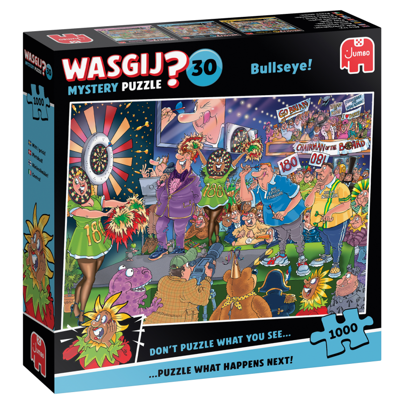 Puzzel 1000 st. Wasgij Mystery 30 - Schot in de roos!