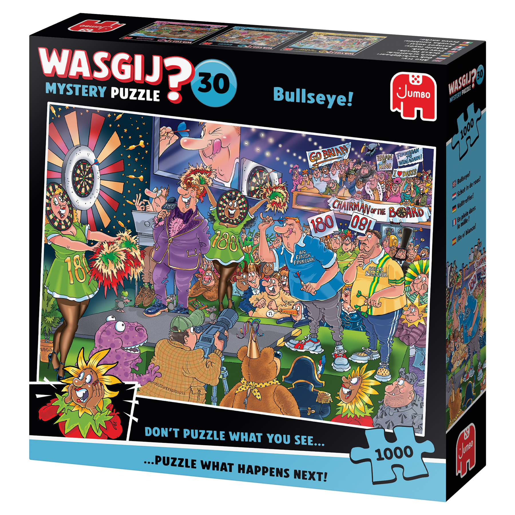 Puzzel 1000 st. Wasgij Mystery 30 - Schot in de roos!