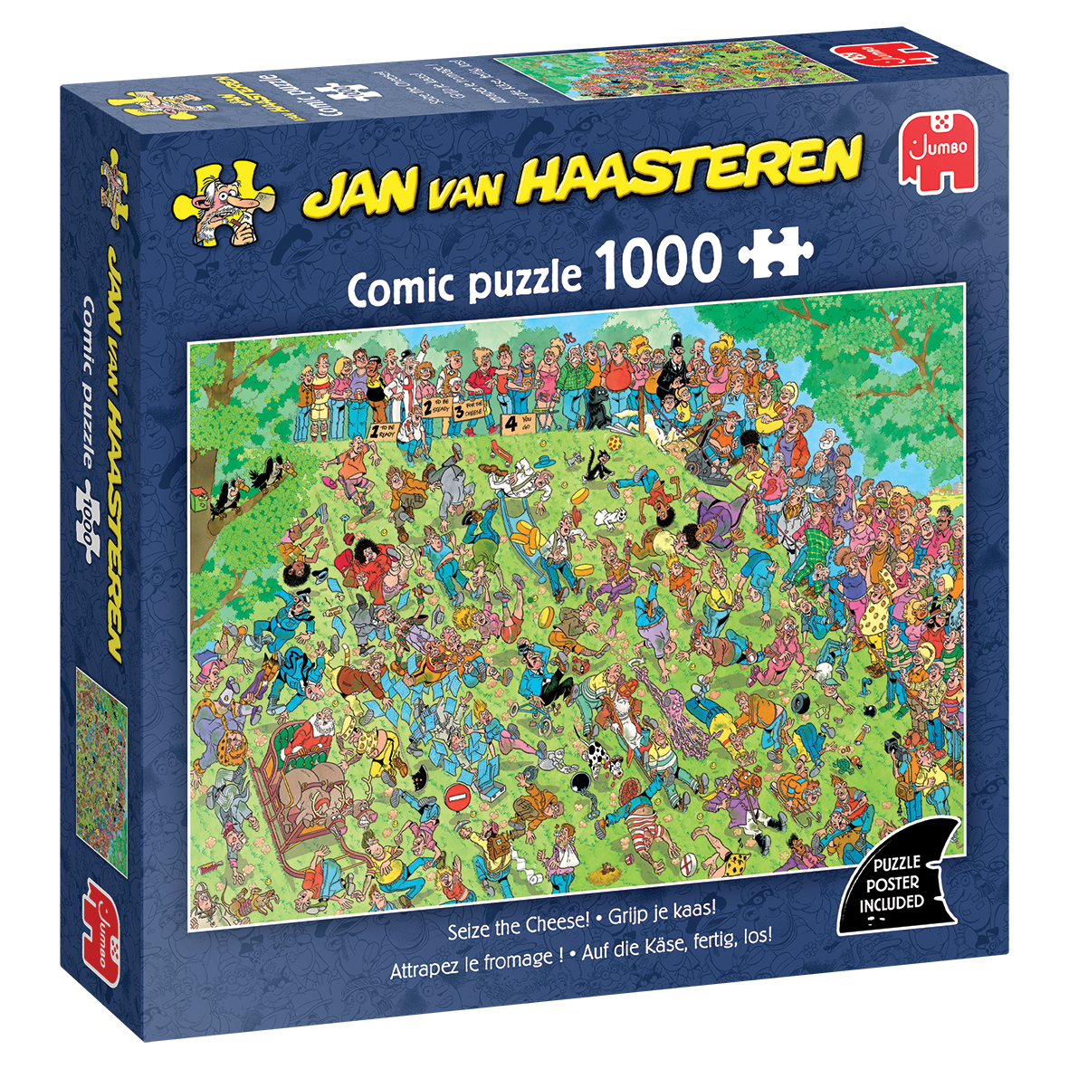 Puzzel 1000 st. JvH - Grijp je kaas!