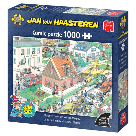 Puzzel 1000 st. JvH - De Wet Van Murphy