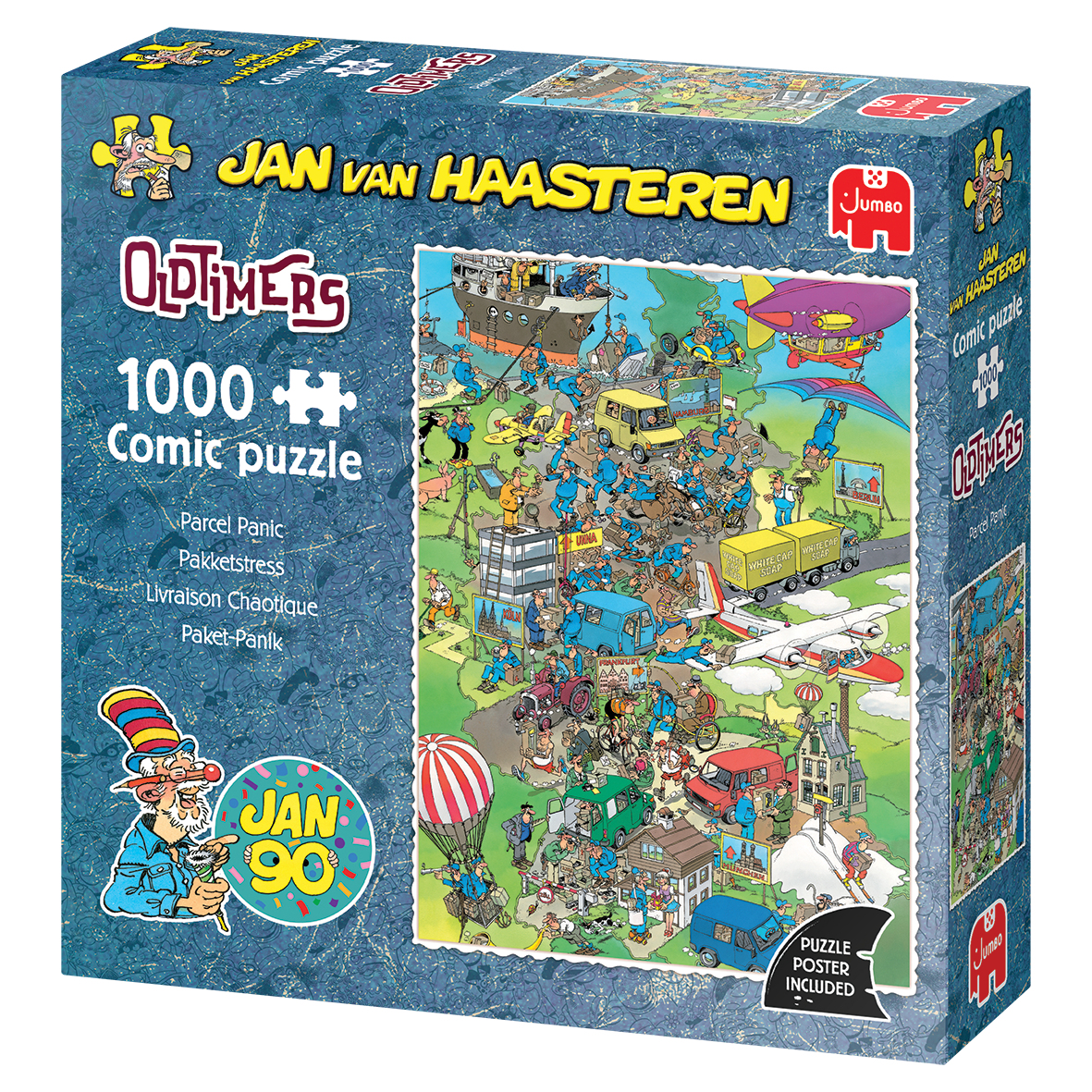 Puzzel 1000 st. JvH Oldtimers - Pakketstress!