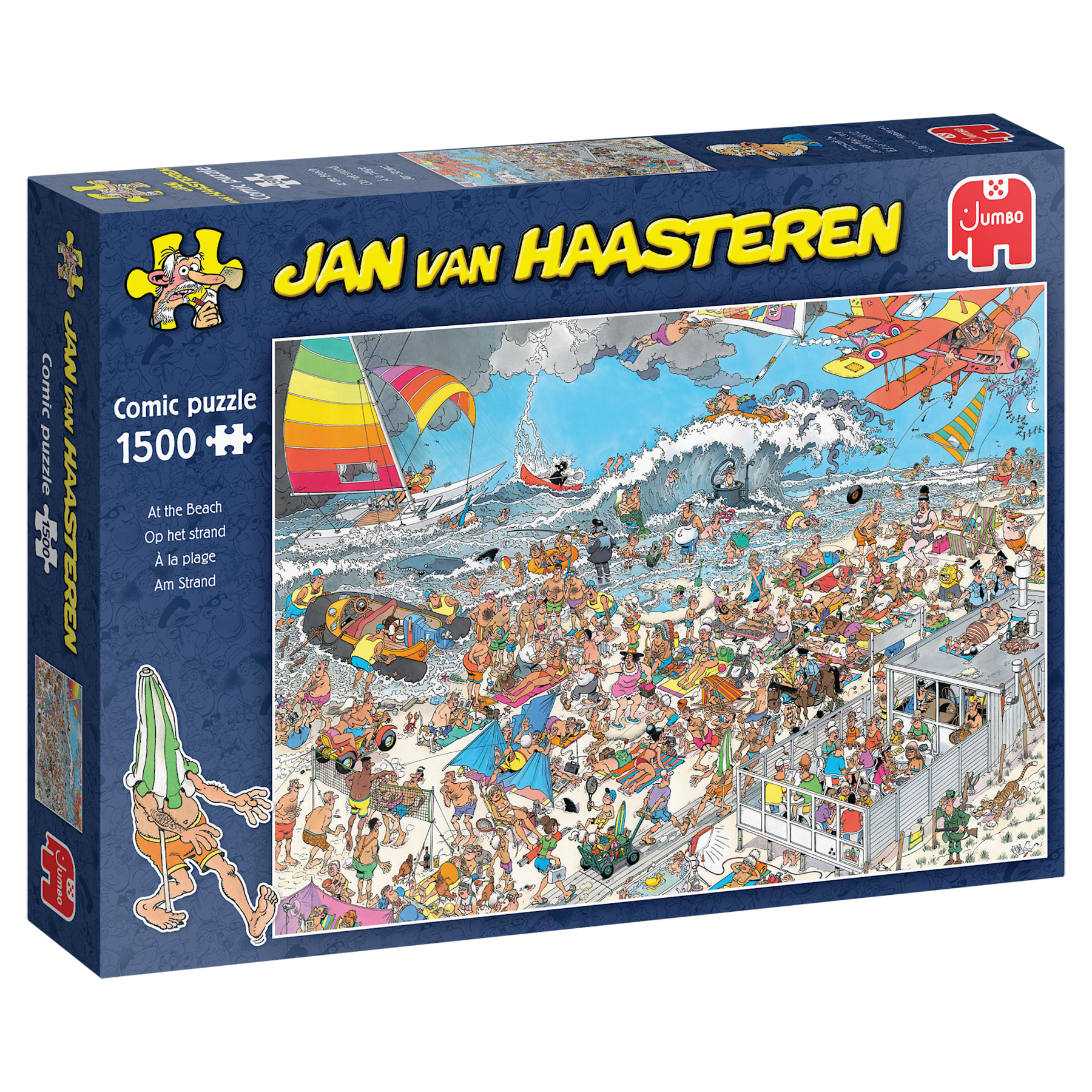 Puzzel 1500 stukjes JvH - Op het strand