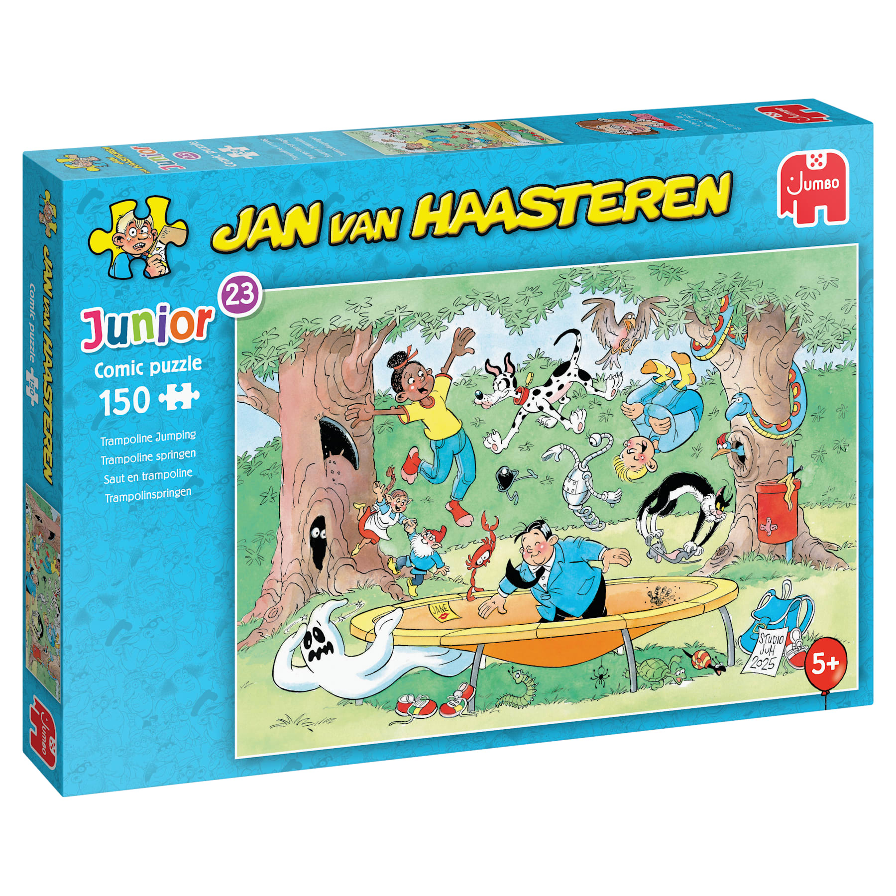 Puzzel 150 st. JvH Junior Trampoline springen