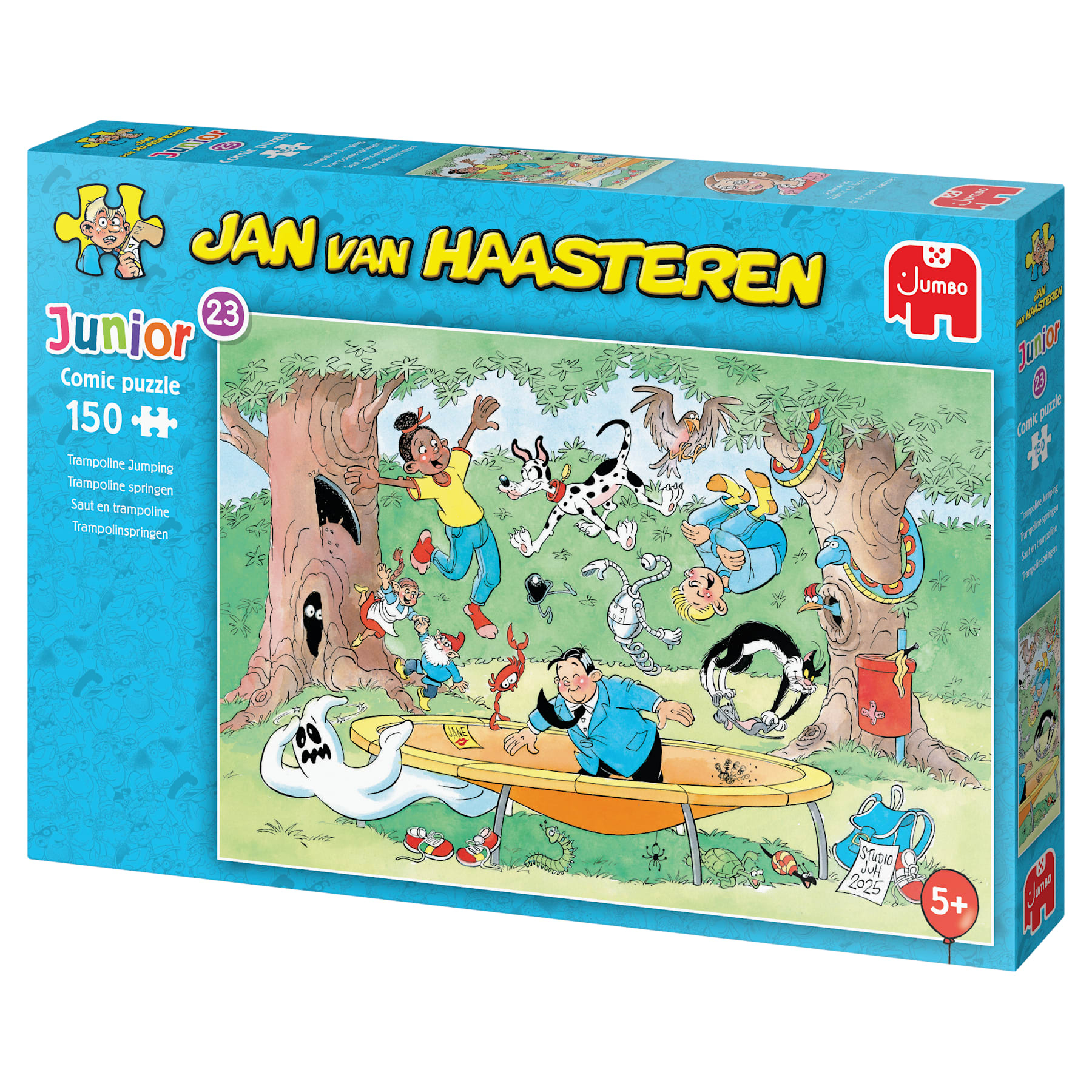 Puzzel 150 st. JvH Junior Trampoline springen