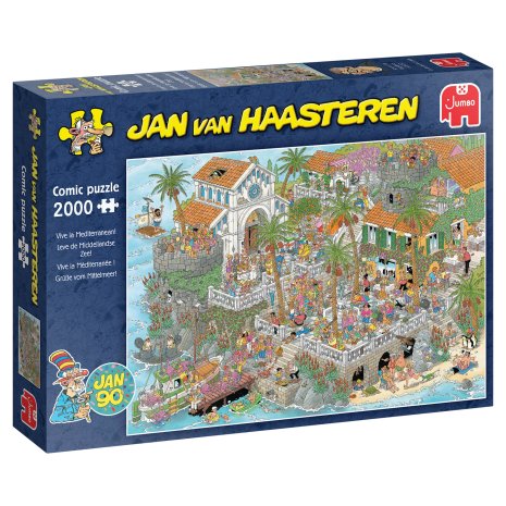 Puzzel 2000 st. JvH - Leve de Middellandse Zee!