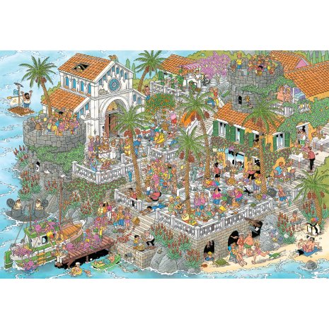 Puzzel 2000 st. JvH - Leve de Middellandse Zee!