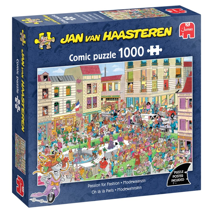 Puzzel 1000 st. JvH - Modewaanzin!