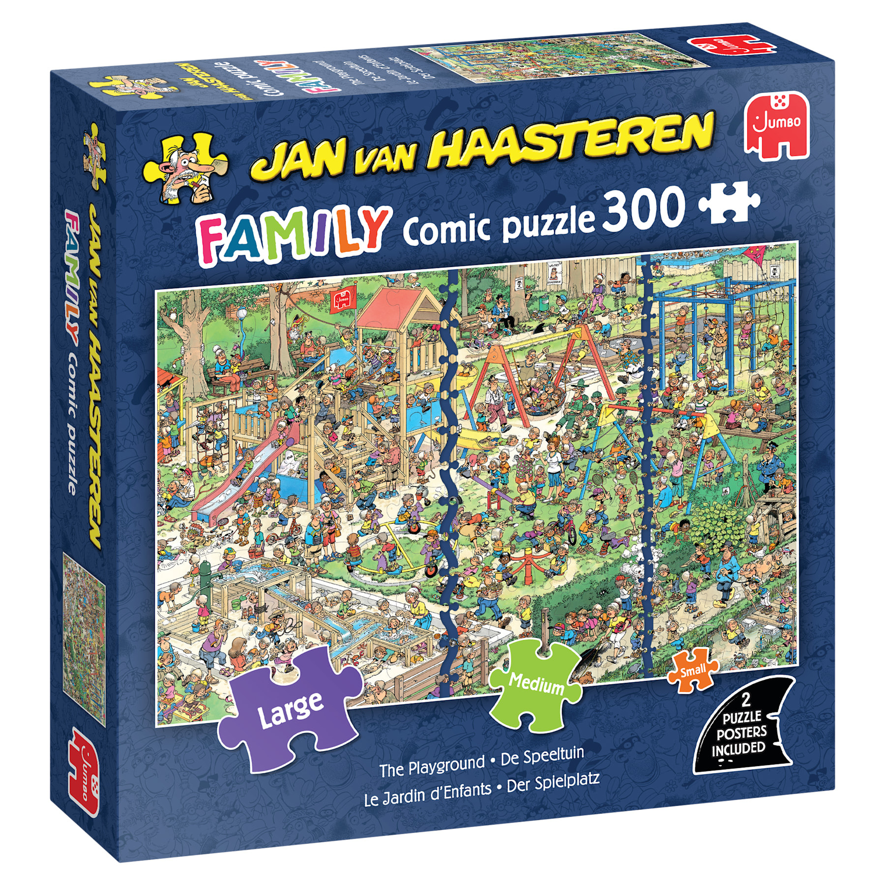 Puzzel 300 st. JvH Family - De speeltuin !