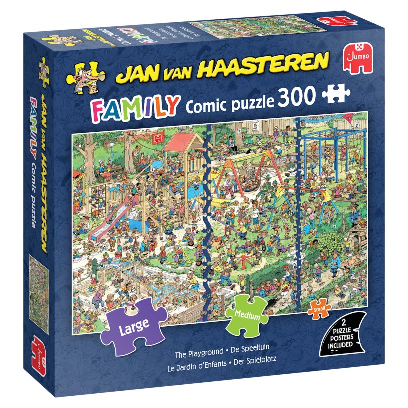 Puzzel 300 st. JvH Family - De speeltuin !