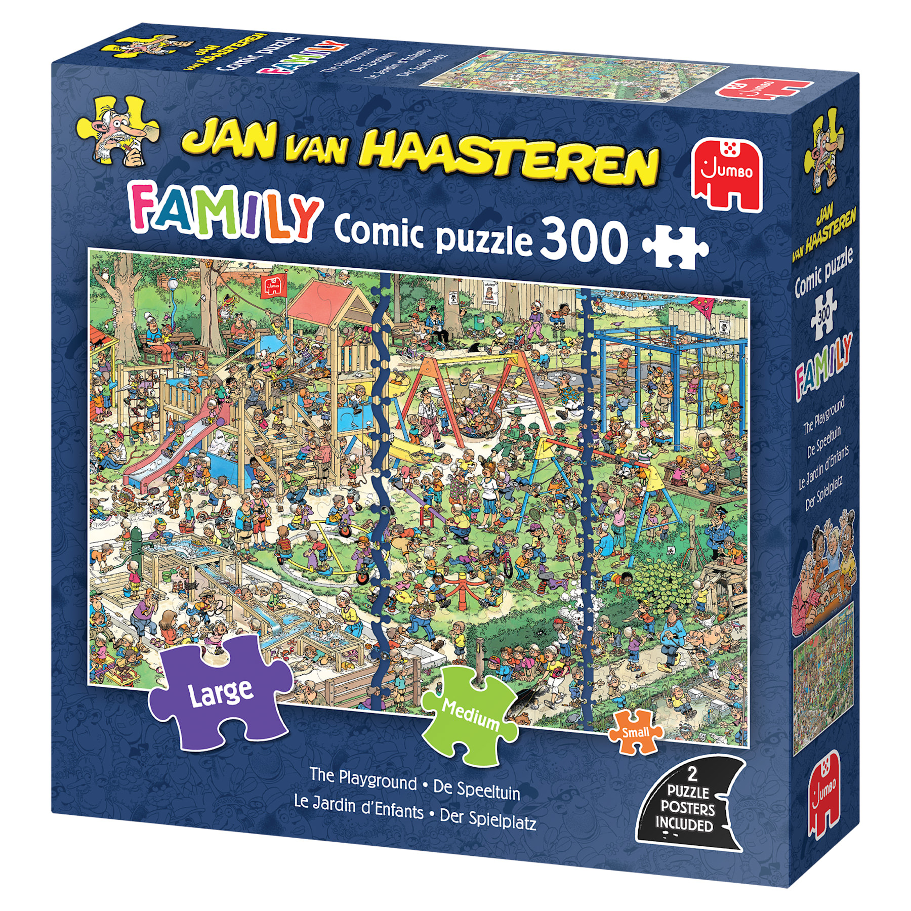 Puzzel 300 st. JvH Family - De speeltuin !
