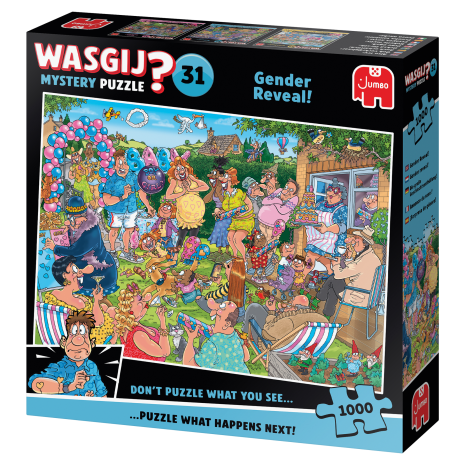 Puzzel 1000 st. Wasgij Mystery 31 - Gender Reveal!