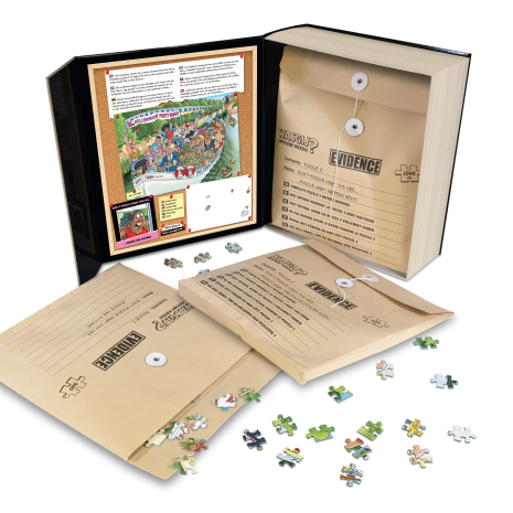 Puzzelset Wasgij Pieces of Evidence 1 - The Last Voyage!