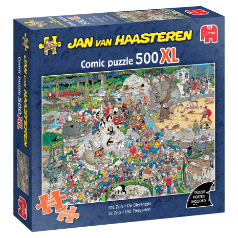 Puzzel 500XL st. JvH - De dierentuin